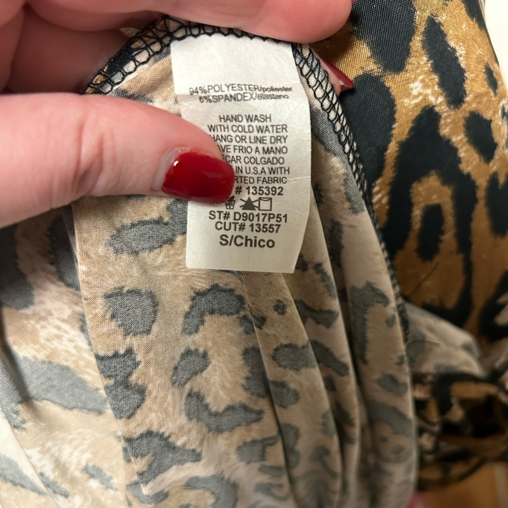 S-Twelve Wild Patterned Dress - Picture 7 of 7